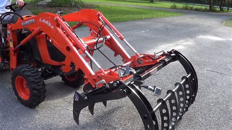 used grapple for kubota tractor